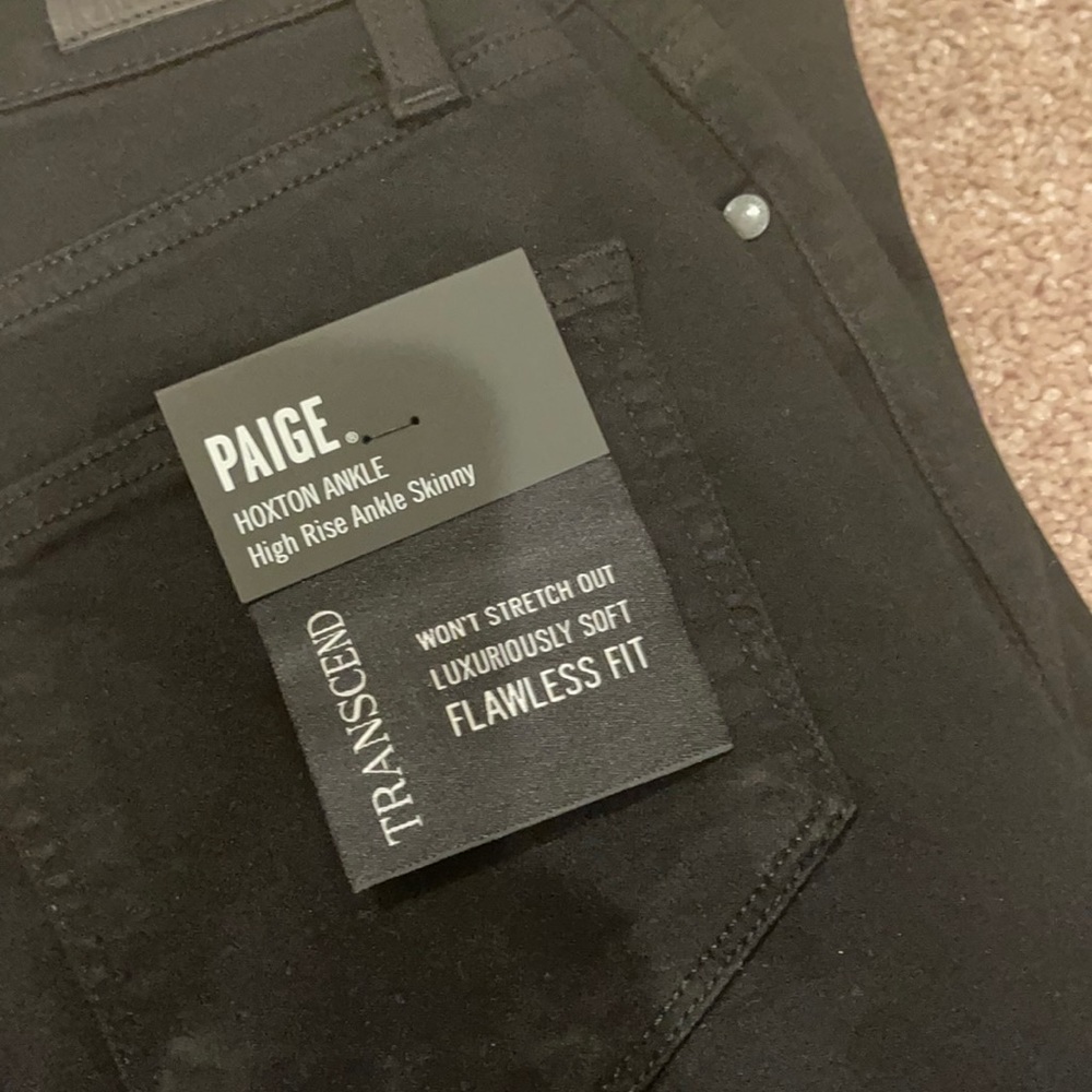 Black Paige Hoxton Ankle Size 27